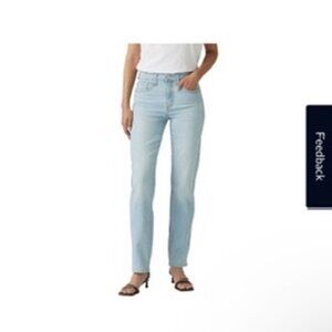 Levi’s High Rise Straight Leg Jeans | Light Wash | Size 31